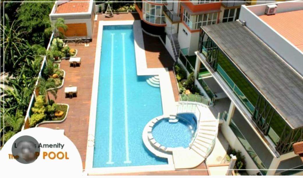 The Lancris Residences, 2 Bedrooms, 1 Bathroom, Living-Room, Kitchen & Pool Is Free Paranaque City Kültér fotó
